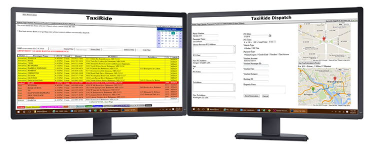 TaxiRide Automatic Dispatching System