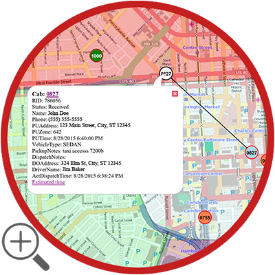 taxi GPS tracking fleet management software