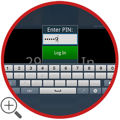 Driver PIN login with fleet management software