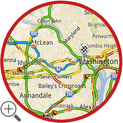 taxi GPS navigation with fleet management software